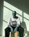 dramatic-light-and-shadow-tshirt-mockup-blue-mannequin-seated-on-box-in-modern-studio-with-window-reflections-01940.webp
