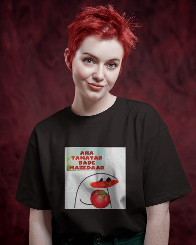Aha tamatar bade mazedaar T-shirt
