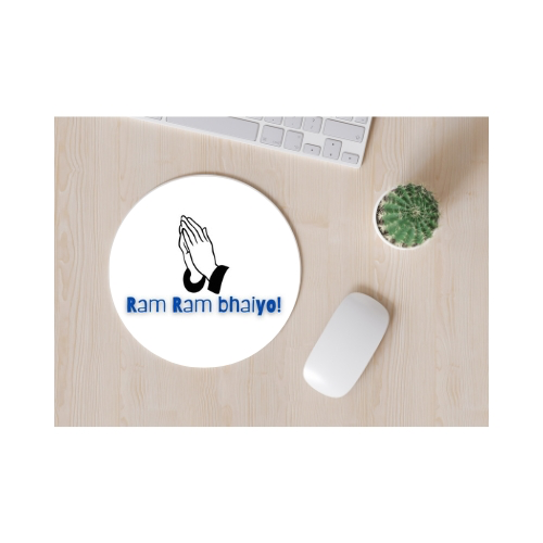 Mouse Pad ( Ram Ram Bhaiyo)