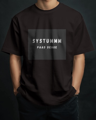 Systummm paad denge T-shirt